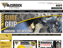 Tablet Screenshot of mccordick.com